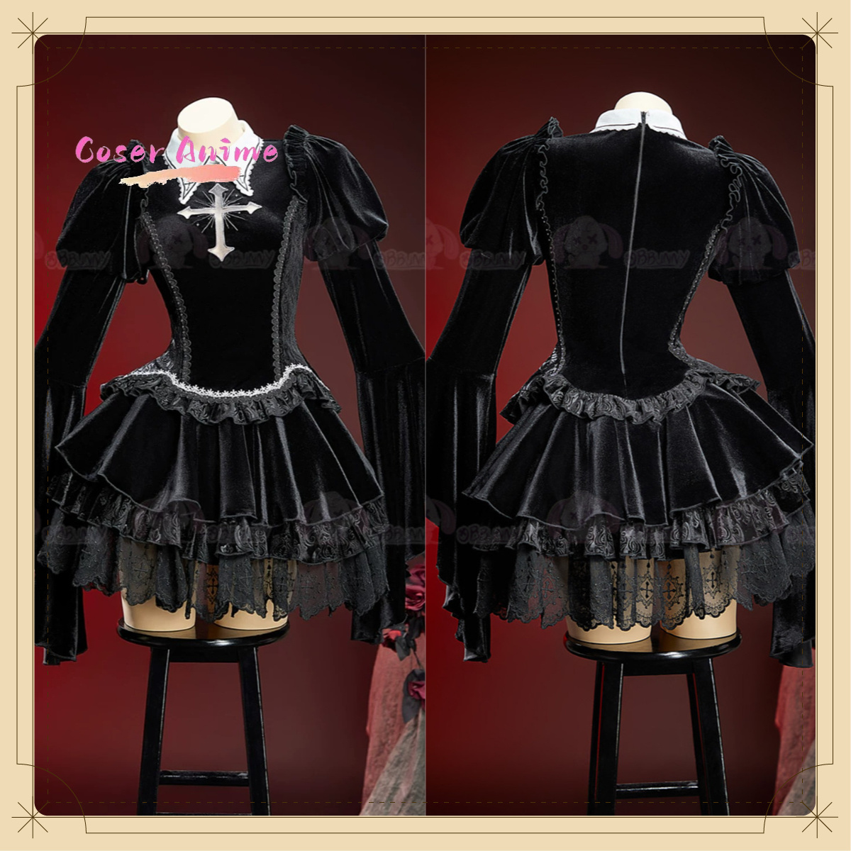 Formal Dress - Original Black Swan Lake Gothic Lolita
