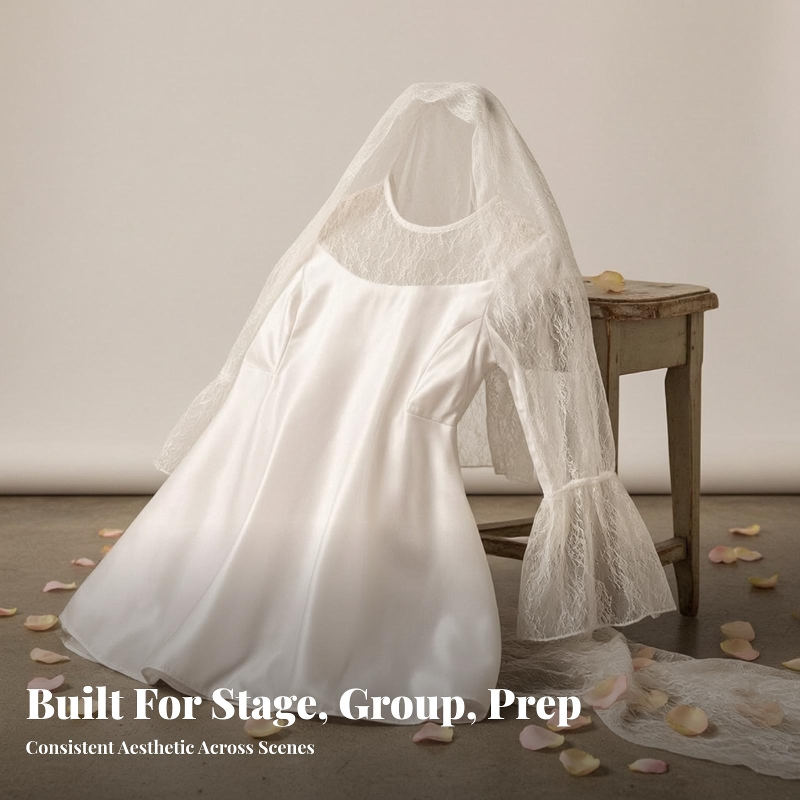 Costume for Girls Bridal Style - đánh giá và giá Lace Dress
