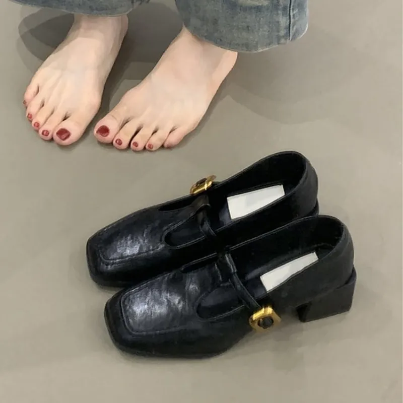 Women Square Toe T-Strap Mary  - đánh giá và giá Womens Heels