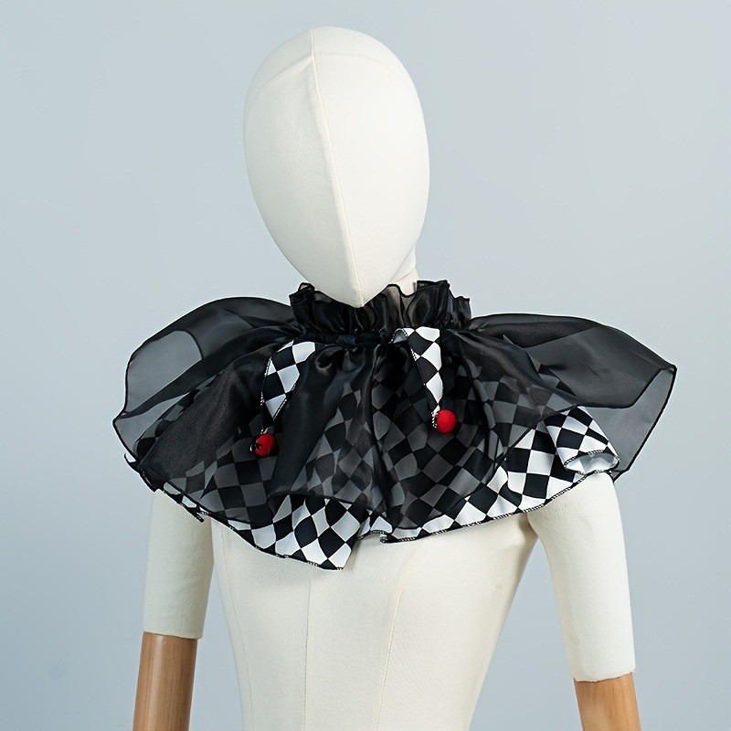 Halloween Clown Ruffle Detacha - đánh giá và giá Womens Suit