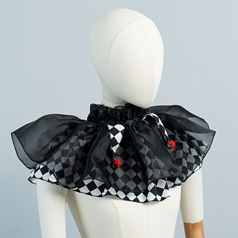 Halloween Clown Ruffle Detacha - đánh giá và giá Womens Suit