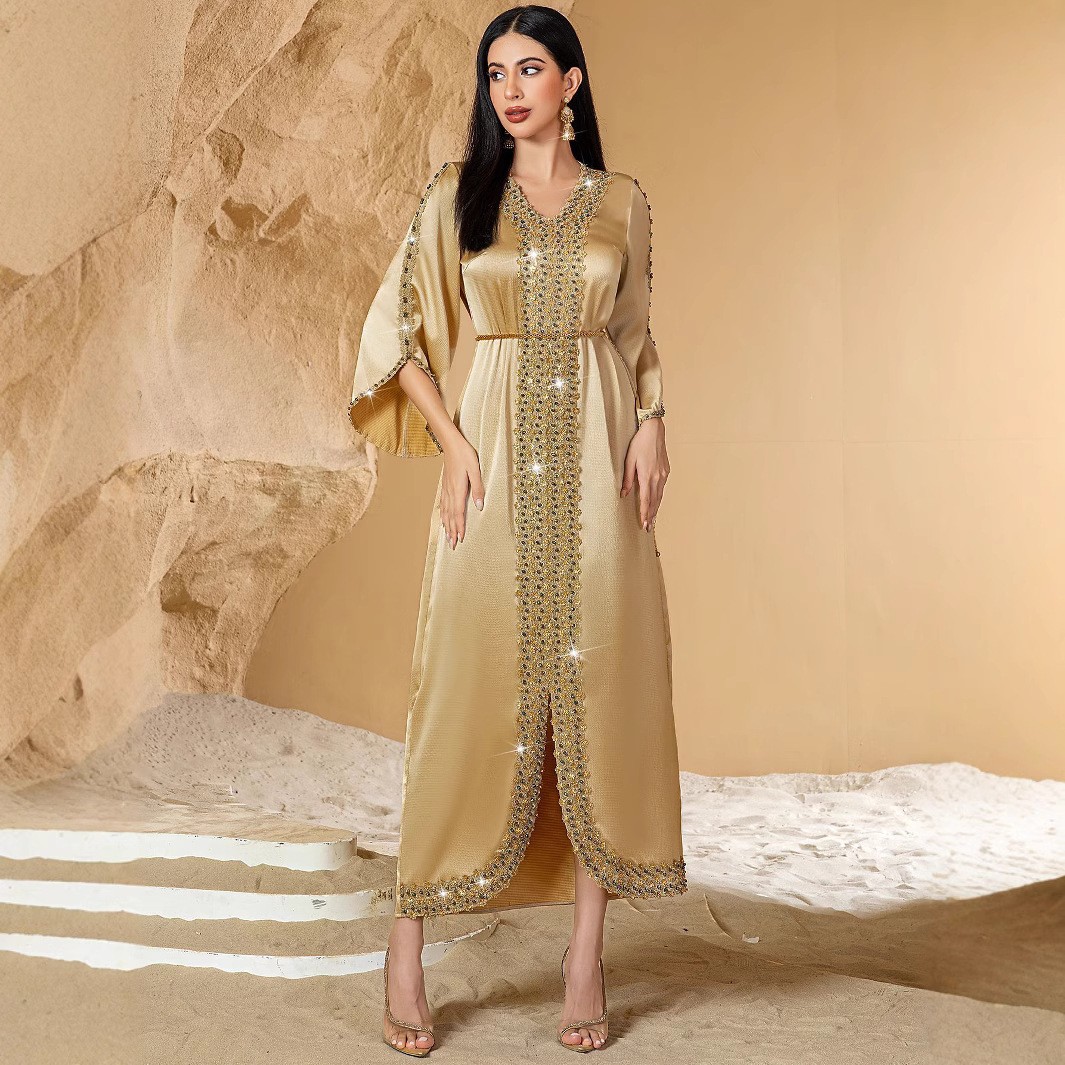 Elegant Rhinestone Embroidery  - đánh giá và giá Evening Gown